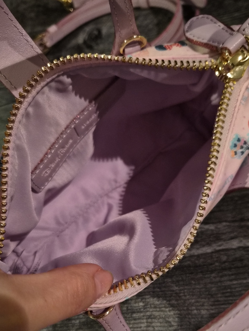 Disney x Stoney Clover Lane "The Happiest Place on Earth" Mini Tote - Picture 3 of 6